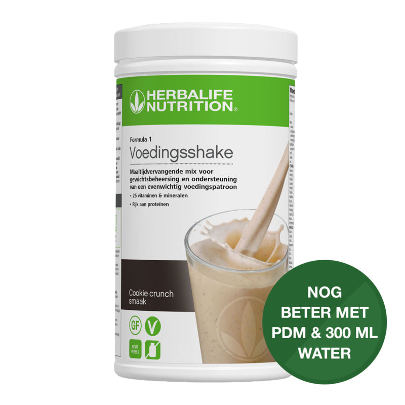 Formula 1 Voedingsshake Cookie Crunch 550 g